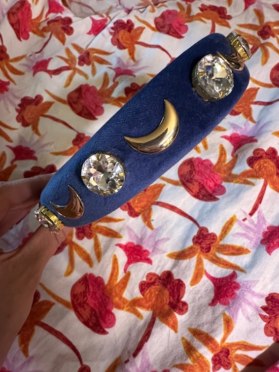 LELE SADOUGHI Cosmo Crystal Moon Alice Headband NWOT
